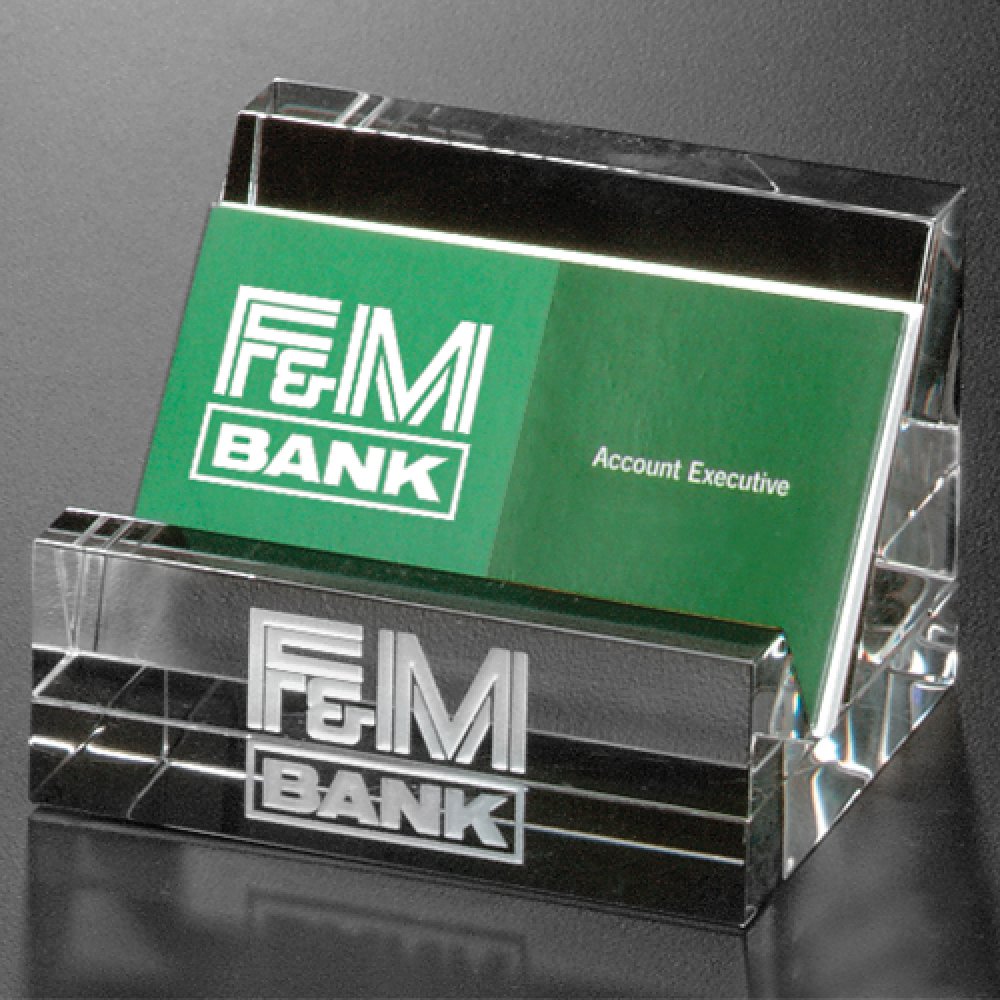 Kelsey Card Holder — 3-1/2" W x 2-1/2" H x 3" D