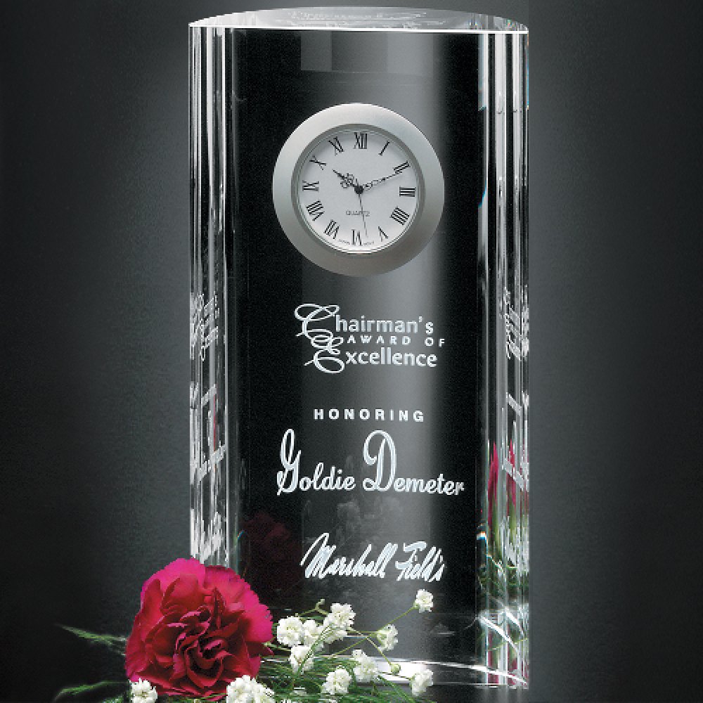 Greenwich Clock — 4-1/4" W x 6" H x 1-1/2" D