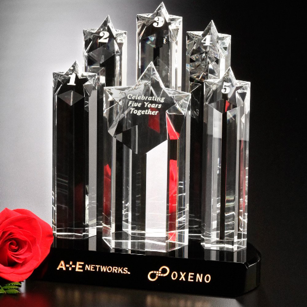 Prominence Award — 8" W x 9" H x 4-1/4" D