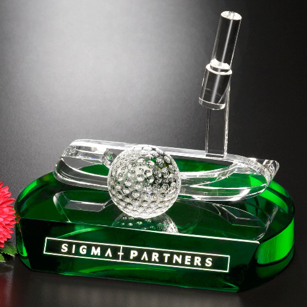 Putter Award — 6" W x 5-1/4" H x 5" D