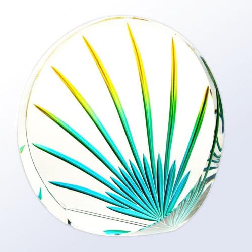 Sun Wave — 6-1/4'H x 6-1/4'W x 2'D