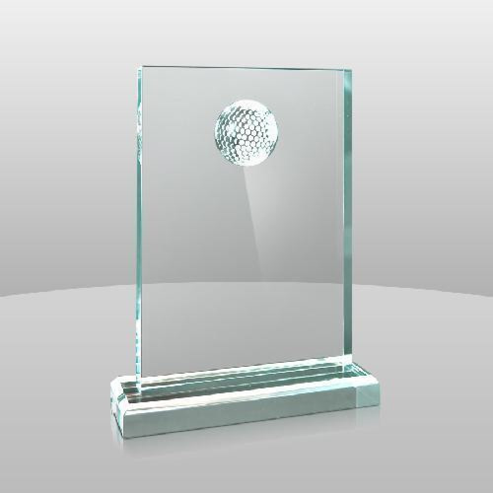 Jade Golfer Award — 9" x 7" x 2"