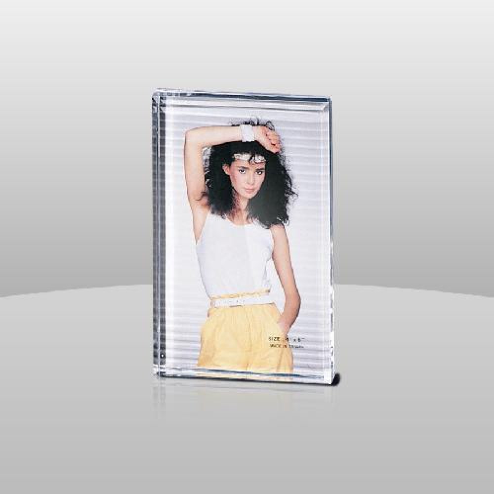 Acrylic Slide In Picture Frame — 4" x 6" x 1"