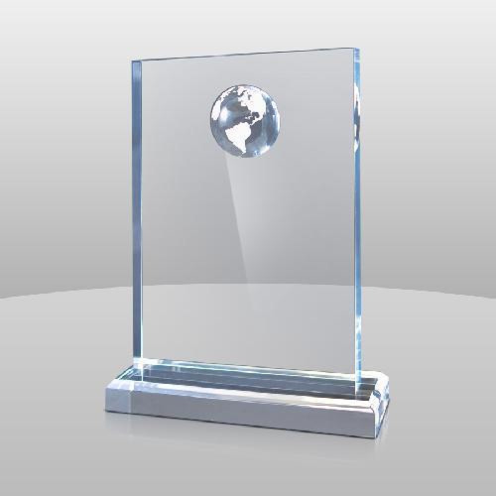 Blue Globe Award — 7" x 5" x 2"