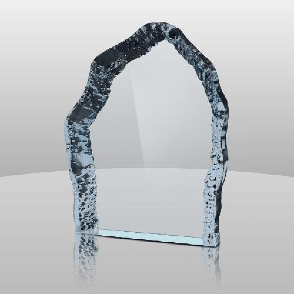 Blue Iceberg Award — 7" x 5-3/4" x 1"