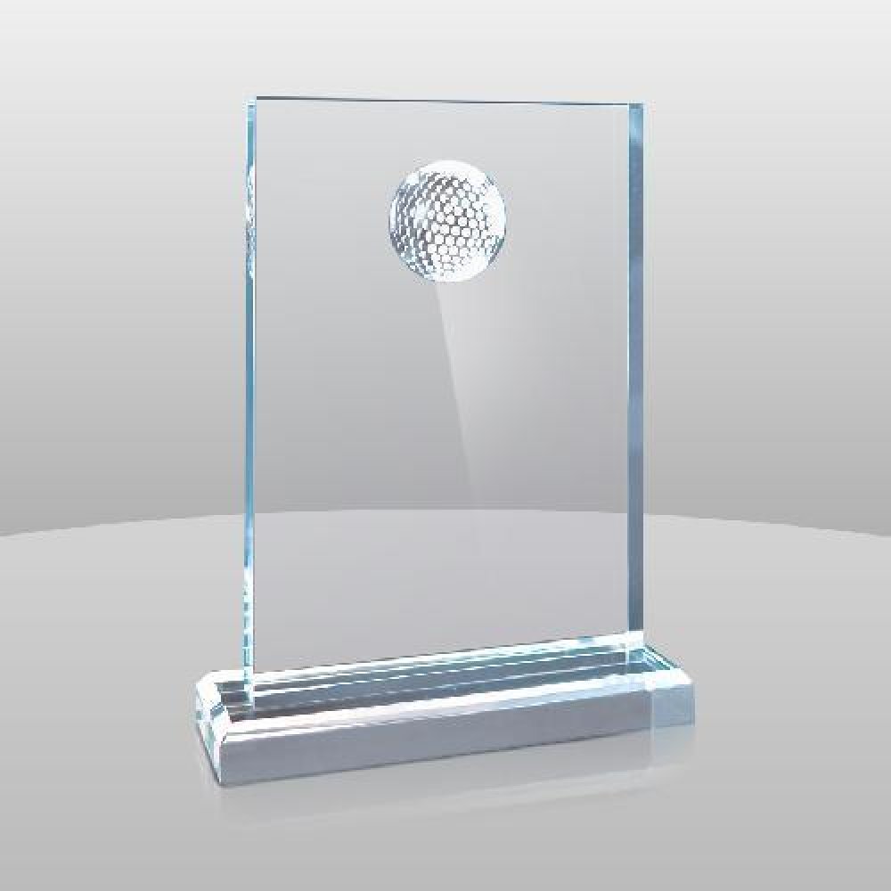 Blue Golfer Award — 8" x 6" x 2"