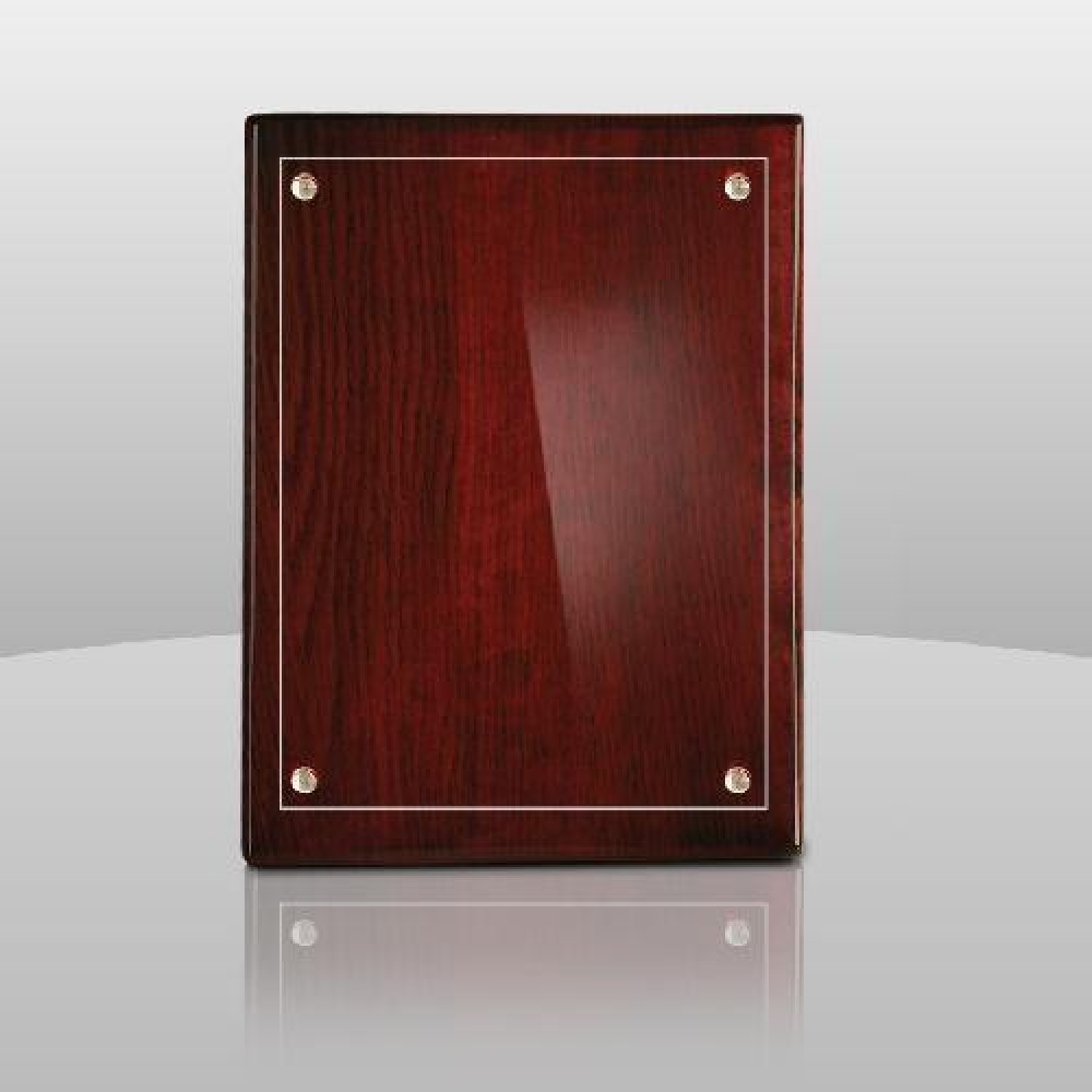 Double Layer Rosewood Plaque — 9" x 12" x 1-3/4"