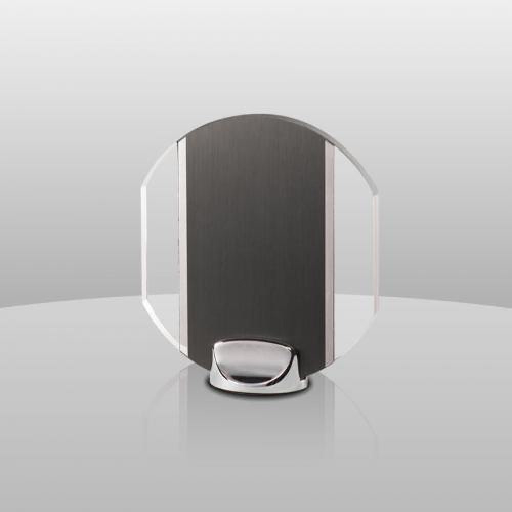 Aluminum Fusion Award — 6 1/2" x 5 1/2" x 2"