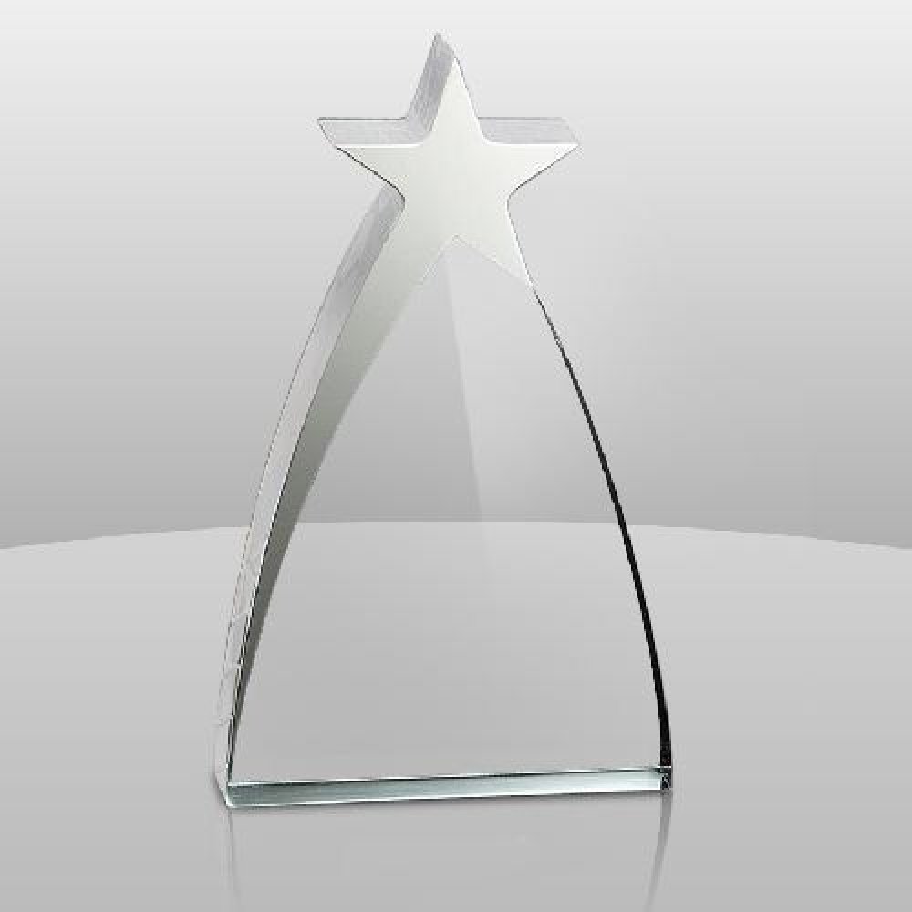 New Silver Star Award — 10" x 6" x 1-1/4"