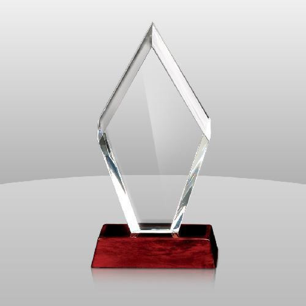Arrowhead Award with Rosewood Base — 14" x 6" x 2-1/2"