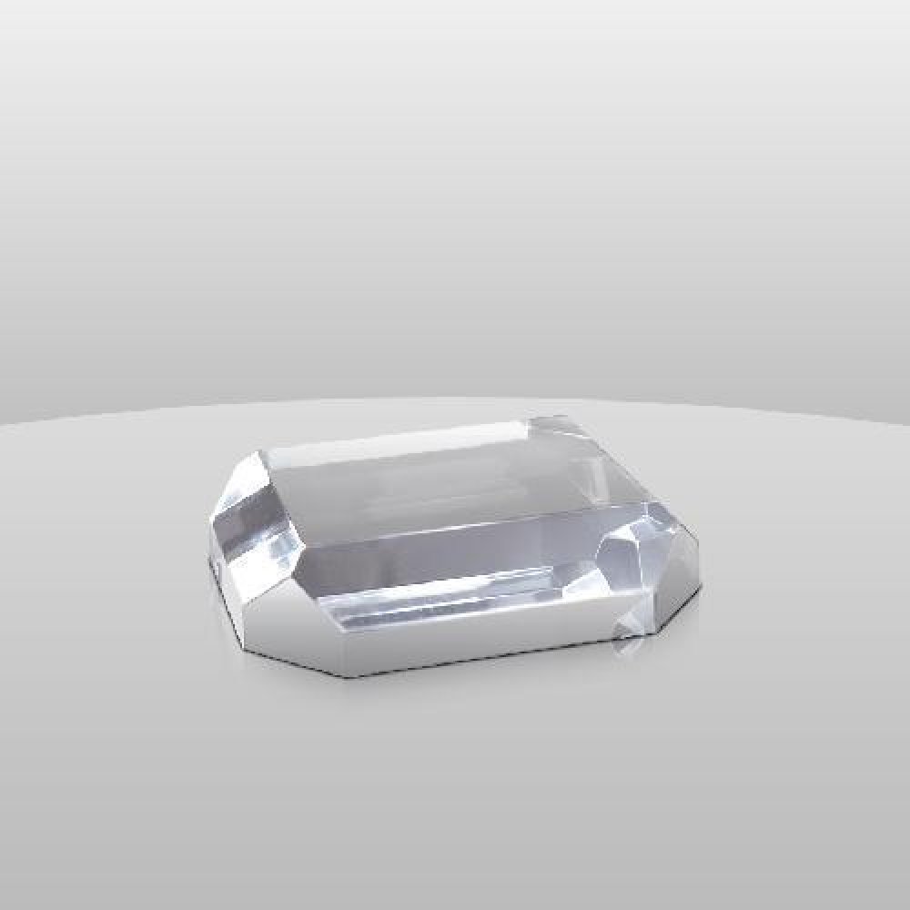 Acrylic Paperweight — 5-1/2" x 3-1/4" x 3/4"