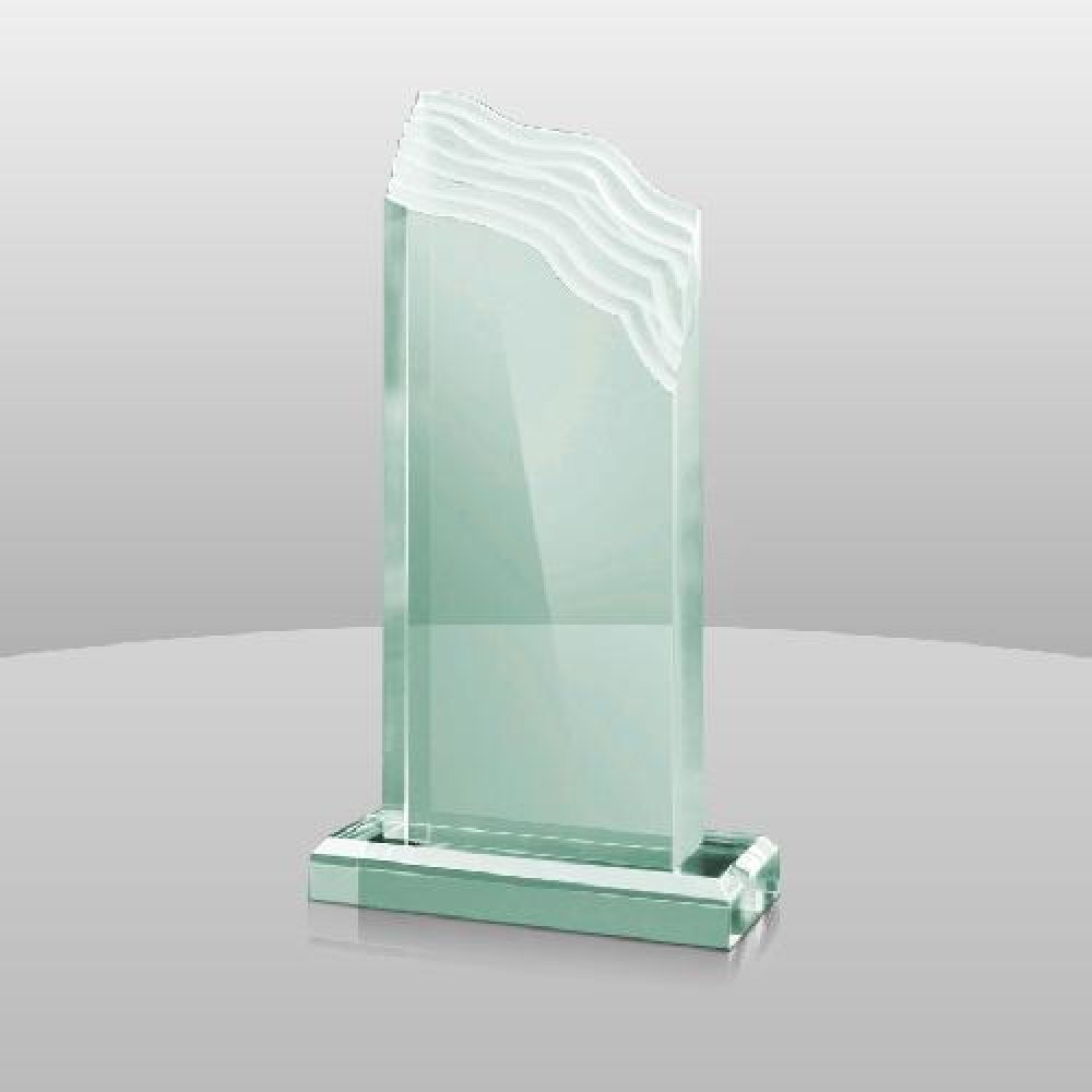 Jade Summit Wave Award — 9-1/4" x 5" x 2"
