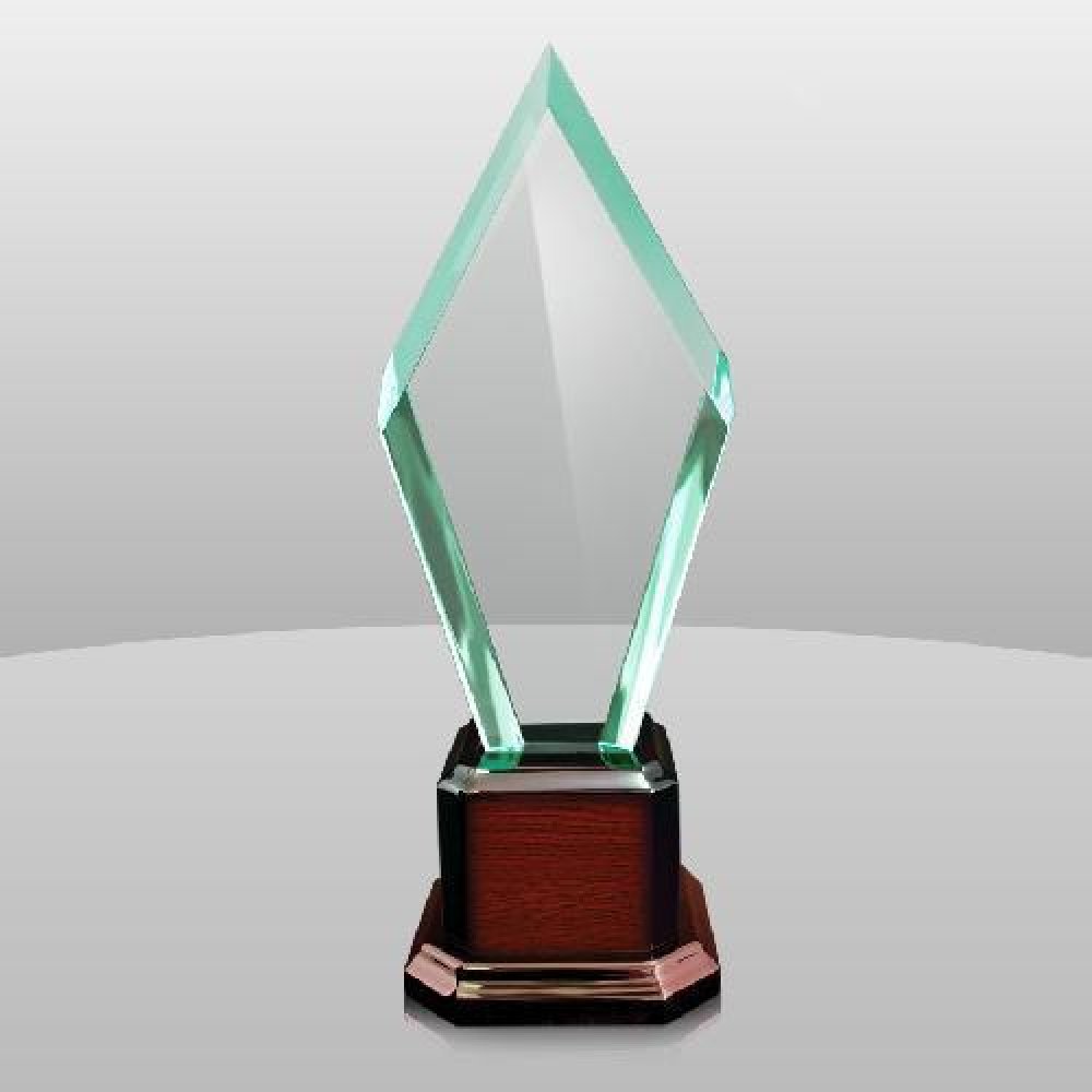 Jade Elegant Zenith Award — 14" x 5" x 5"