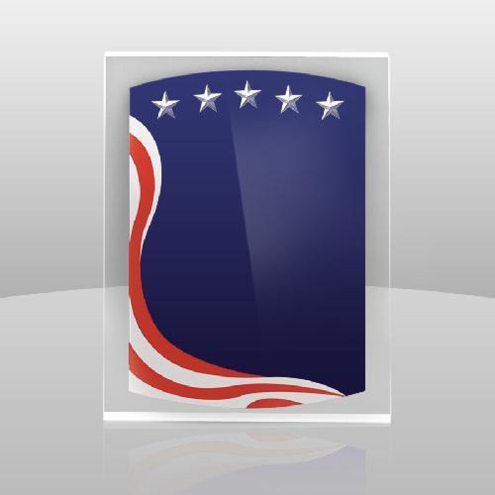 American Spirit Plaque — 10" x 8" x 1"