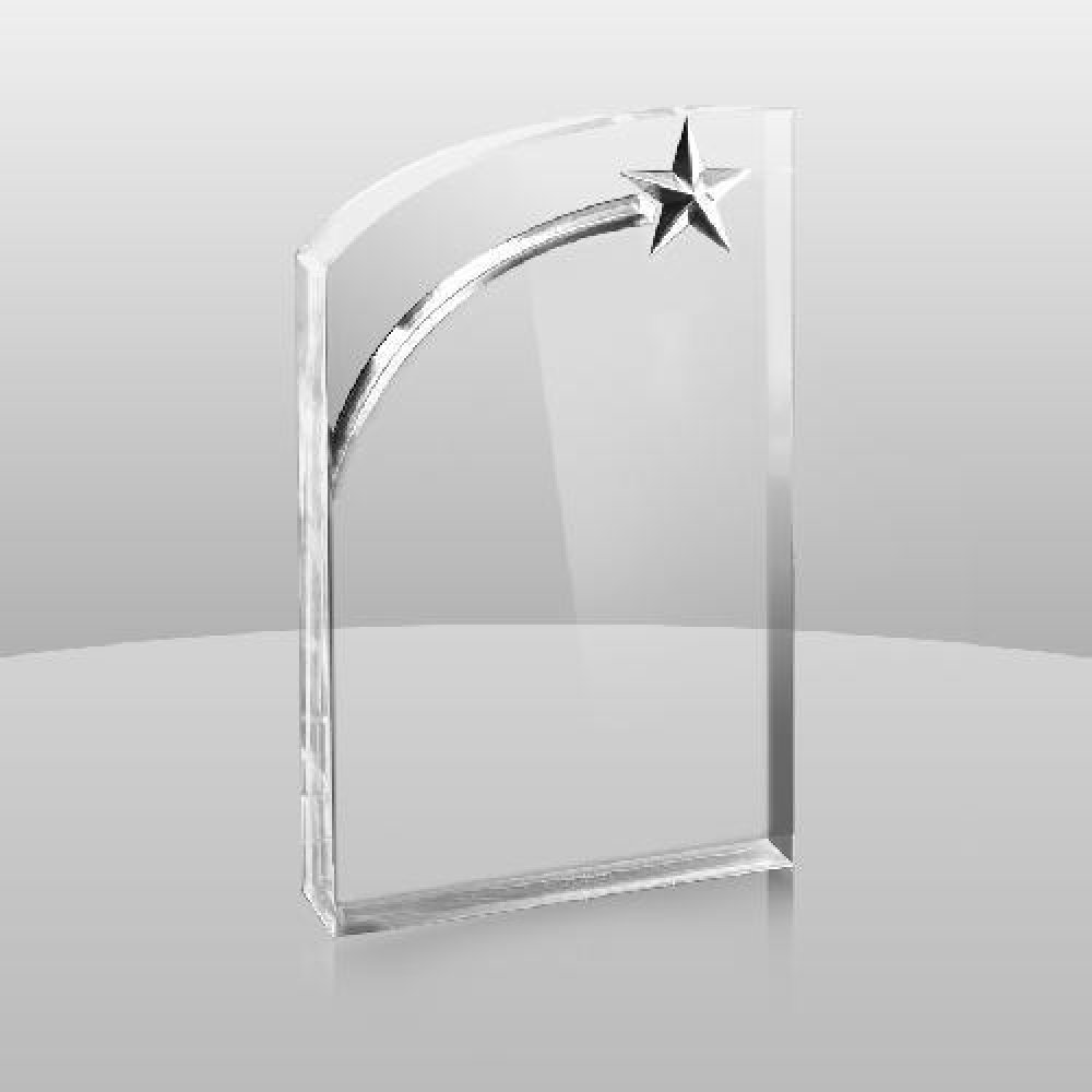 3D Shining Star Award II — 7" x 4" x 1"