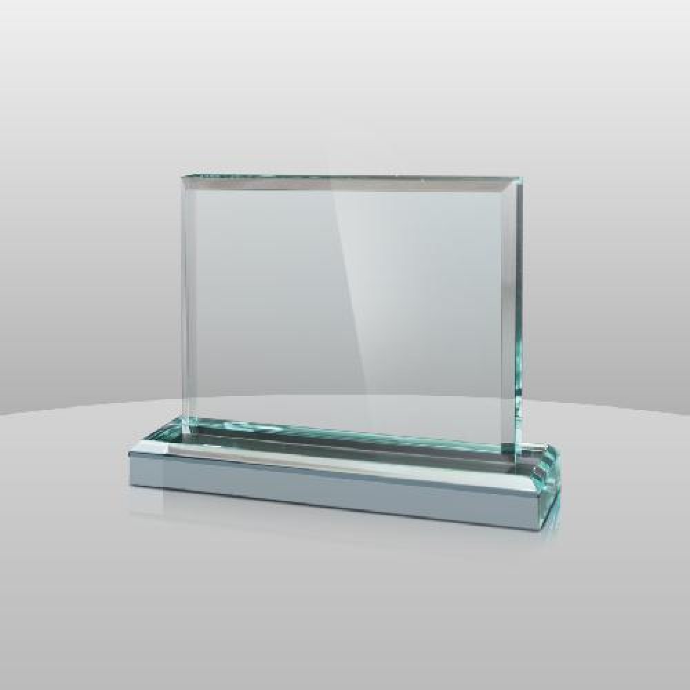 Jade Rectangular Award II — 5" x 6" x 2"