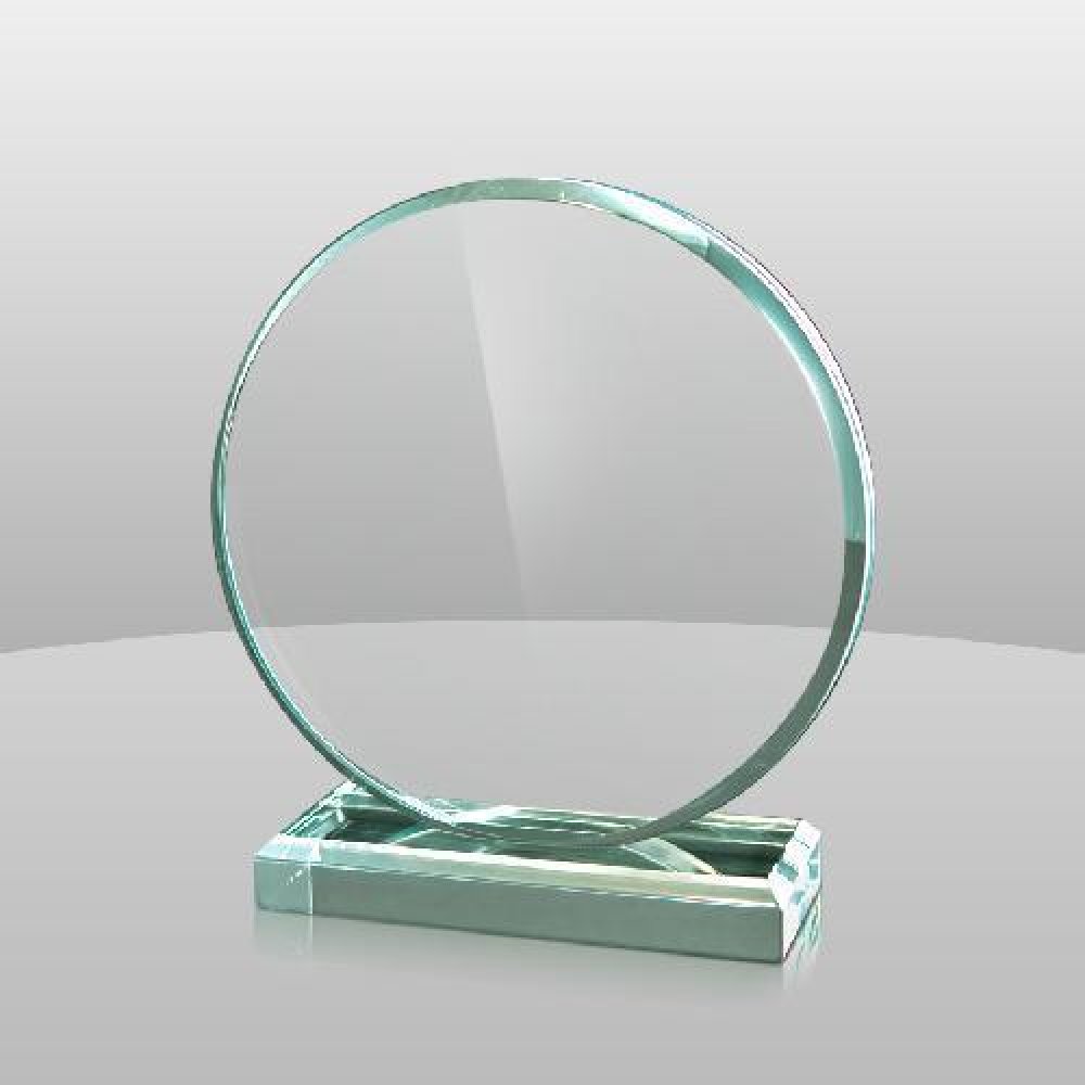 Jade Circle Award — 6" x 5-1/4" x 2"
