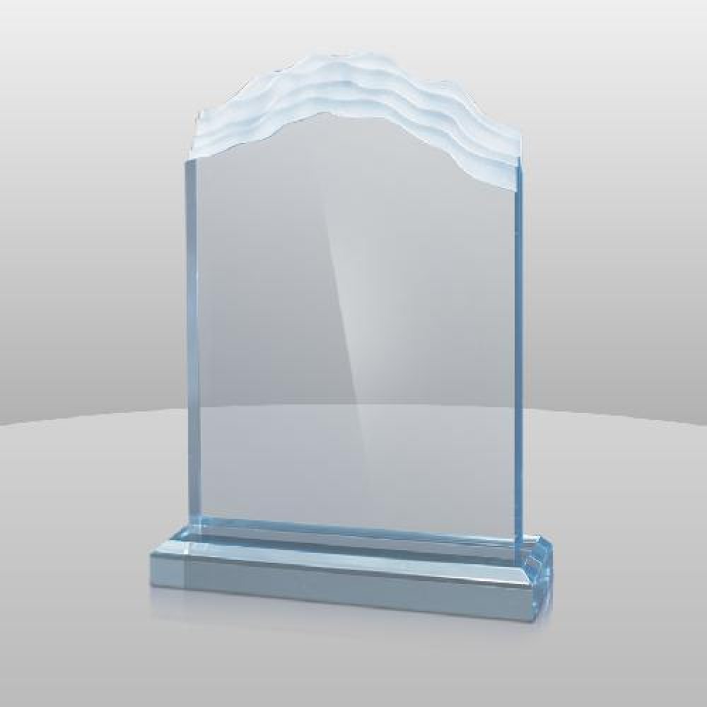 Blue Wave Top Award — 8-1/4" x 6" x 2"
