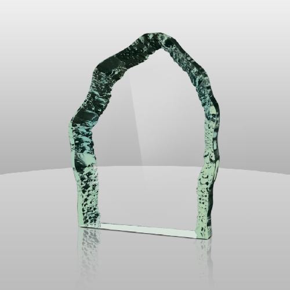 Jade Iceberg Award — 8" x 6-3/4" x 1"