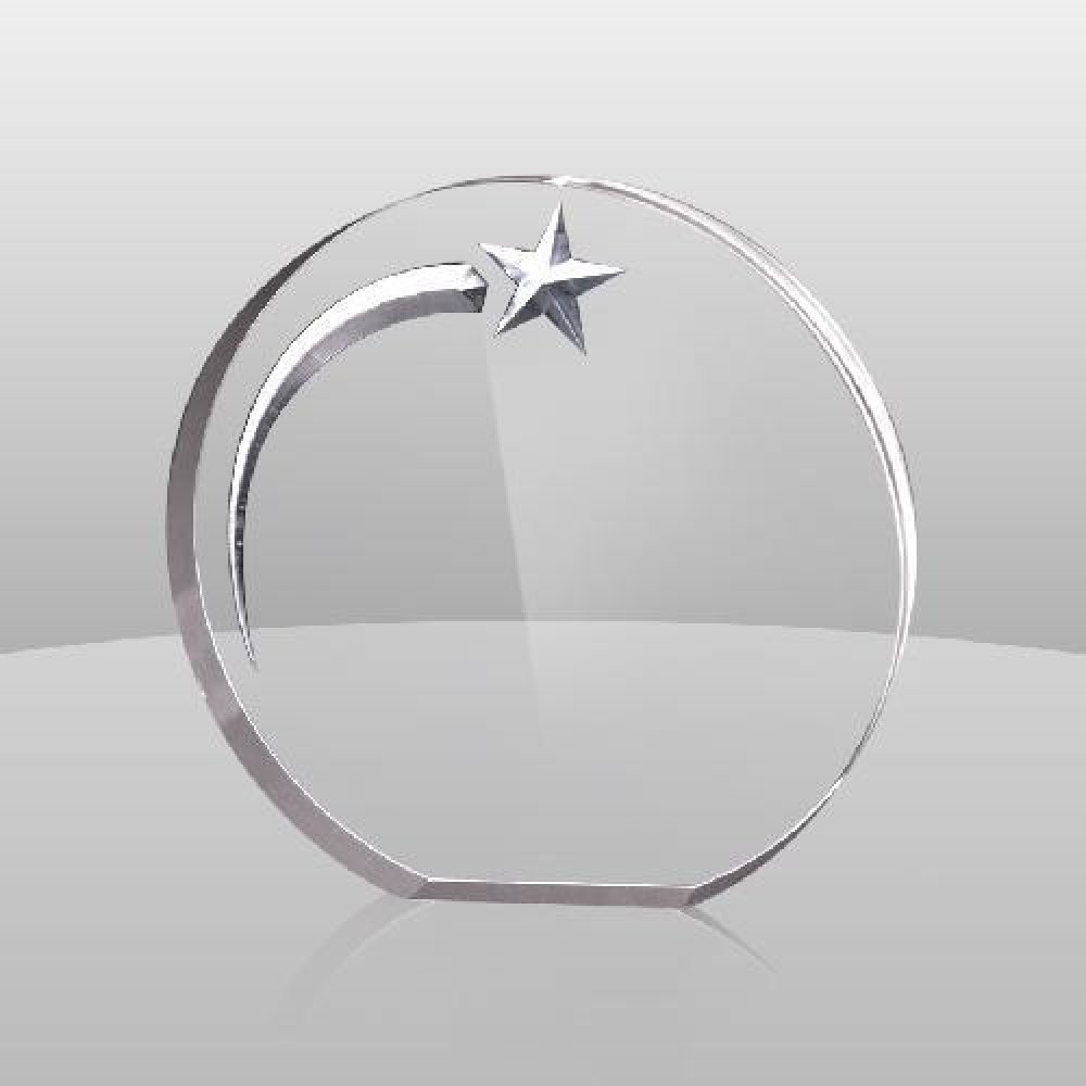 3D Star Circle — 6" x 5-1/2" x 1"