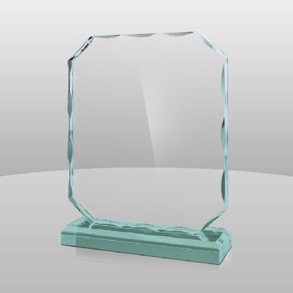 Jade Glacial Award II — 9" x 7" x 2"