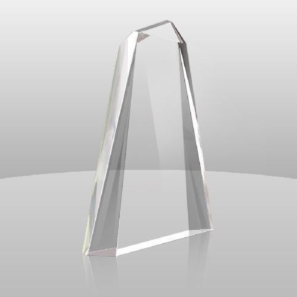 Pinnacle Award II (Clear) — 5-1/2" x 5" x 1"