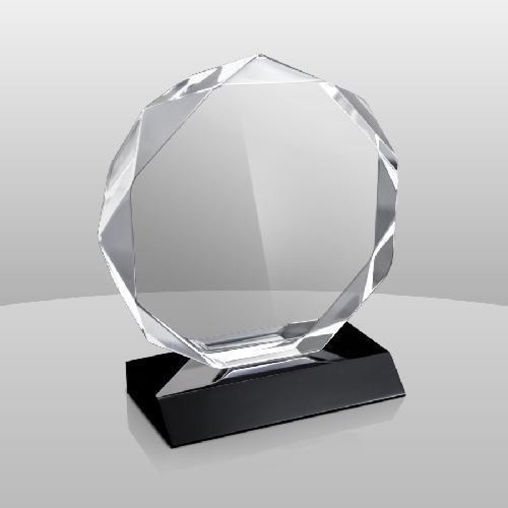 Diamond Facet Award — 7" x 6-1/2" x 2"