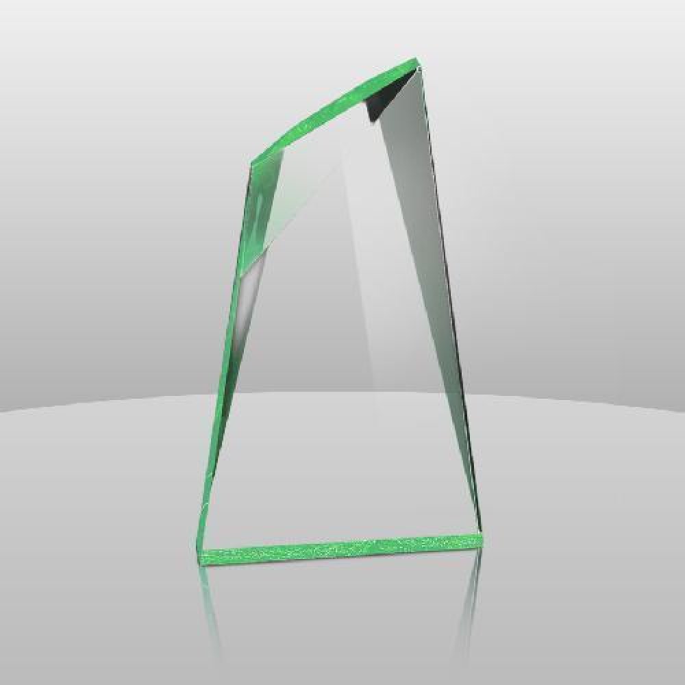 Summit Award III (Green) — 8" x 5" x 1-1/4