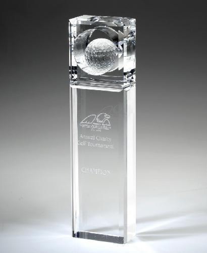 Absolute Golf Trophy — 7"H x 2 3/4" x 1 1/2"