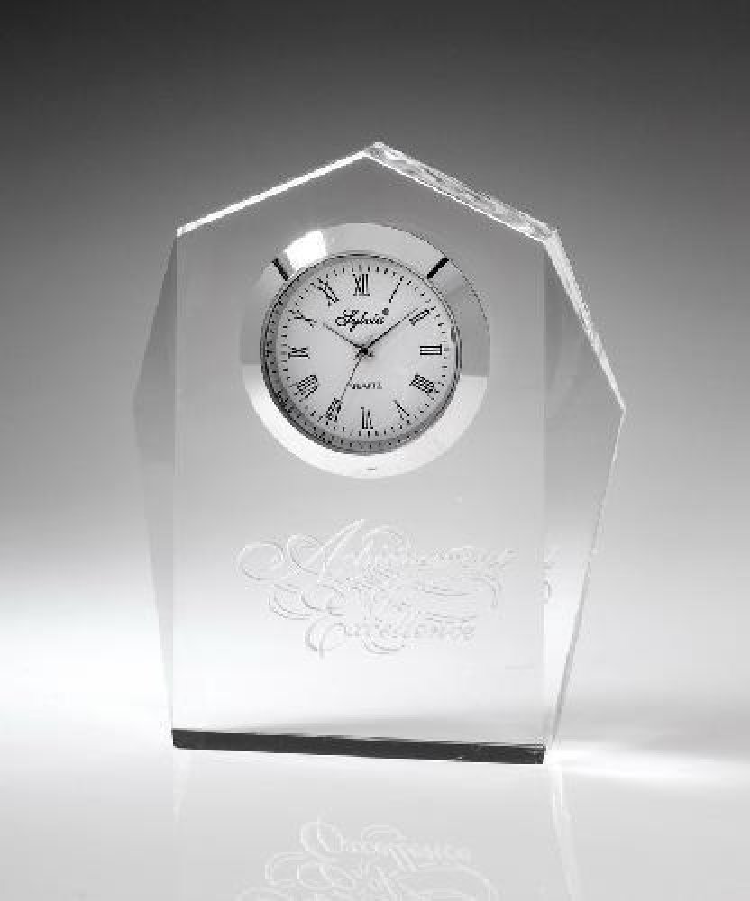 Desktop Clock — 3 1/2" x 3" x 3/4"