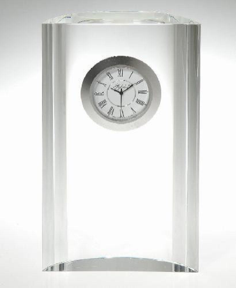 Mirage Clock — 7" x 4 1/8" x 1 1/2"