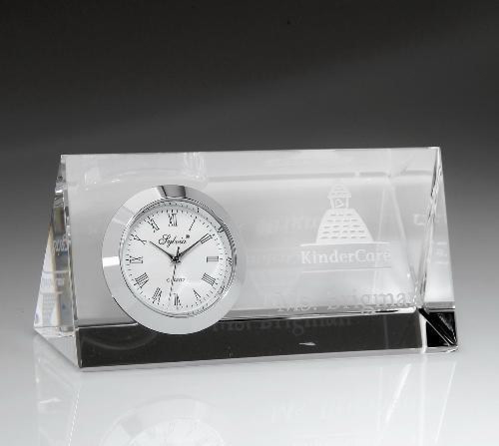 Desktop Clock — 2 1/4" x 4" x 1 1/2"