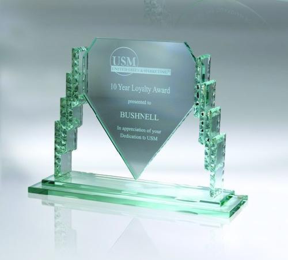 Armor Award — 7 3/4" x 11" x 1/2"