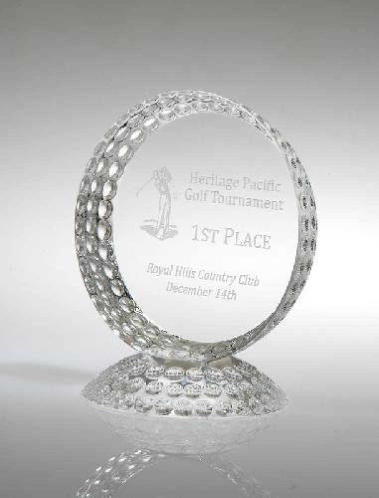 Golf Trophy — 6 1/2" x 5 3/4" x 4 1/4"
