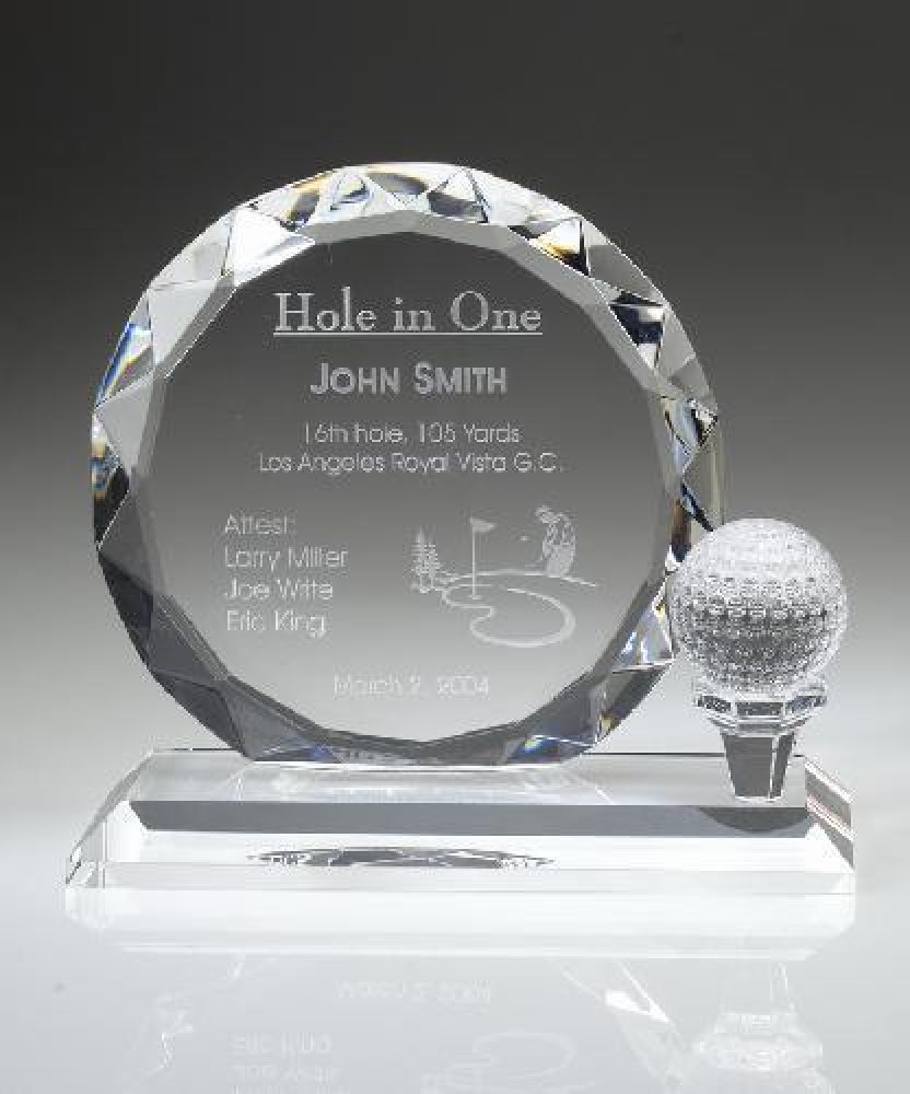 Golf Trophy — 6 3/8" x 7" x 3/4"