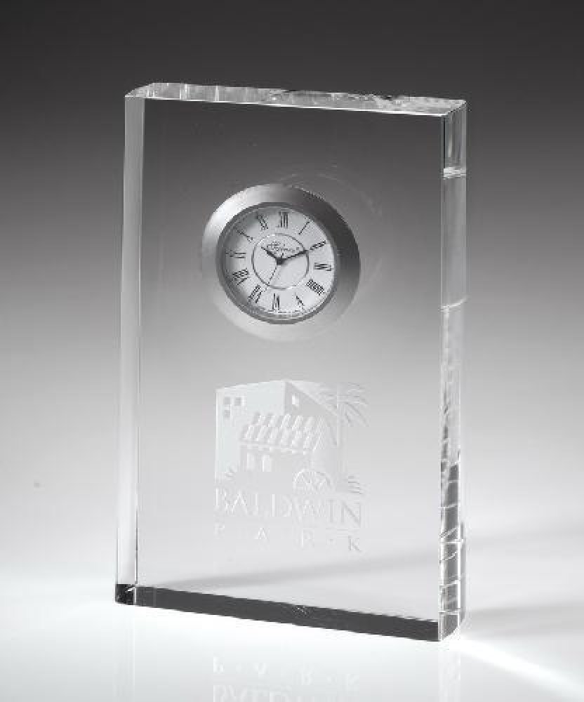 Illusion Clock — 6" x 4 3/8 x 1 1/8"