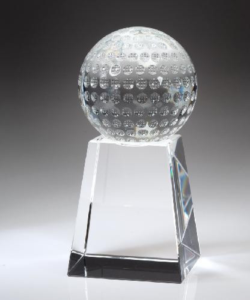 Golf Ball with Tall Base — 8" x 4 1/2" x 4 1/2"