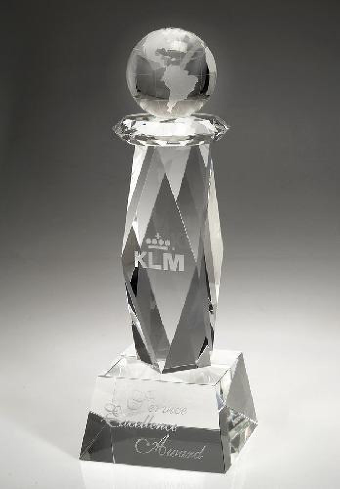 Ultimate Globe Trophy — 17" x 5 1/4" x 5 1/4"