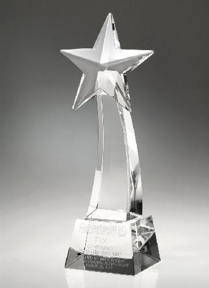 Rising Star — 11 1/2" x 4 3/8" x 4