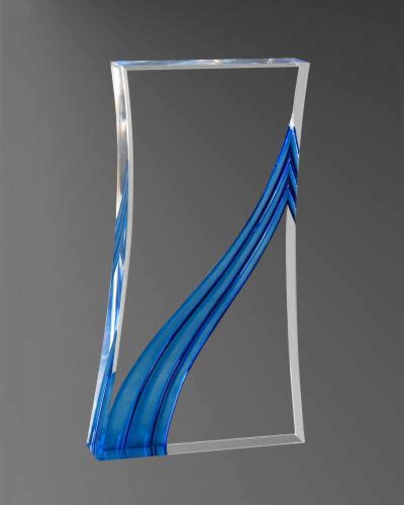 Spectrum Cordon Award - Blue — 7 x 4 x 1