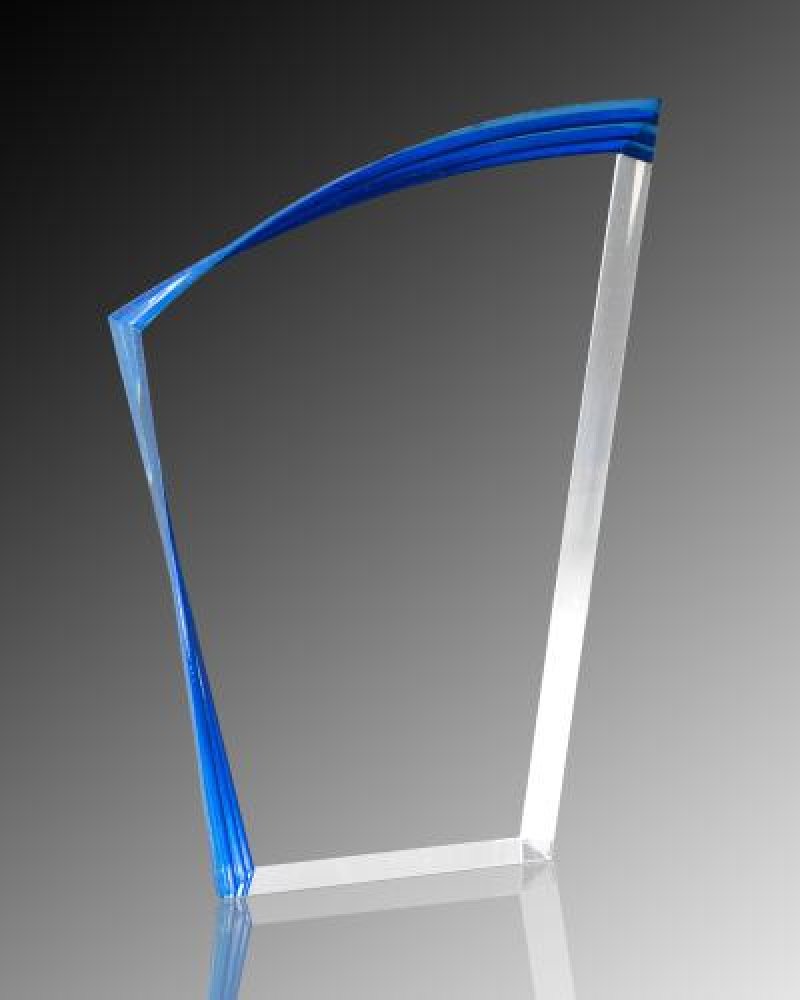 Spectrum Vertex Award - Blue — 6.75 x 4.5 x 1