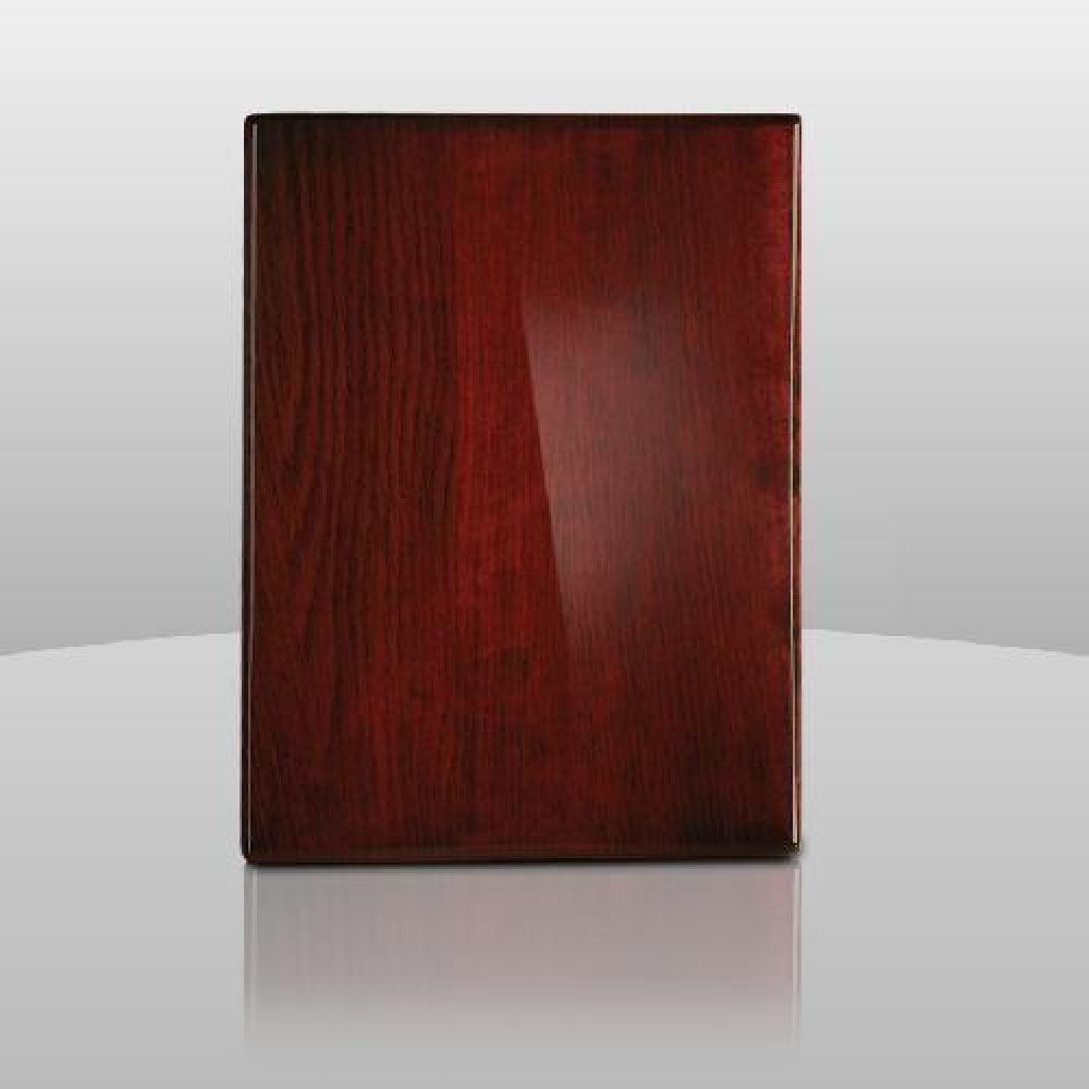 Rosewood Piano Finished Plaque — 9" x 12" x 1"