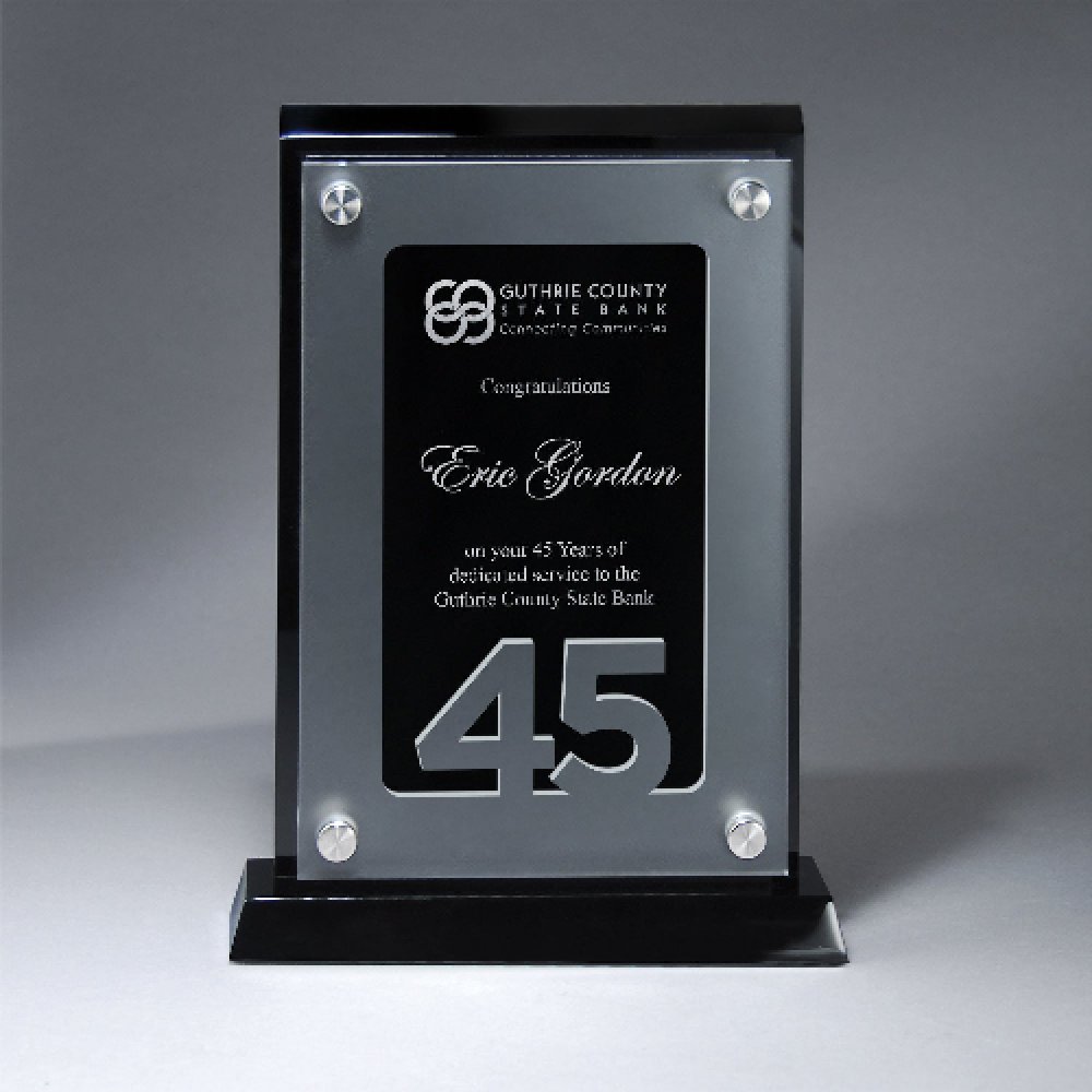 Anniversary Achievement Award - 45 — 7 1/2" x 10 1/4" Number: 45