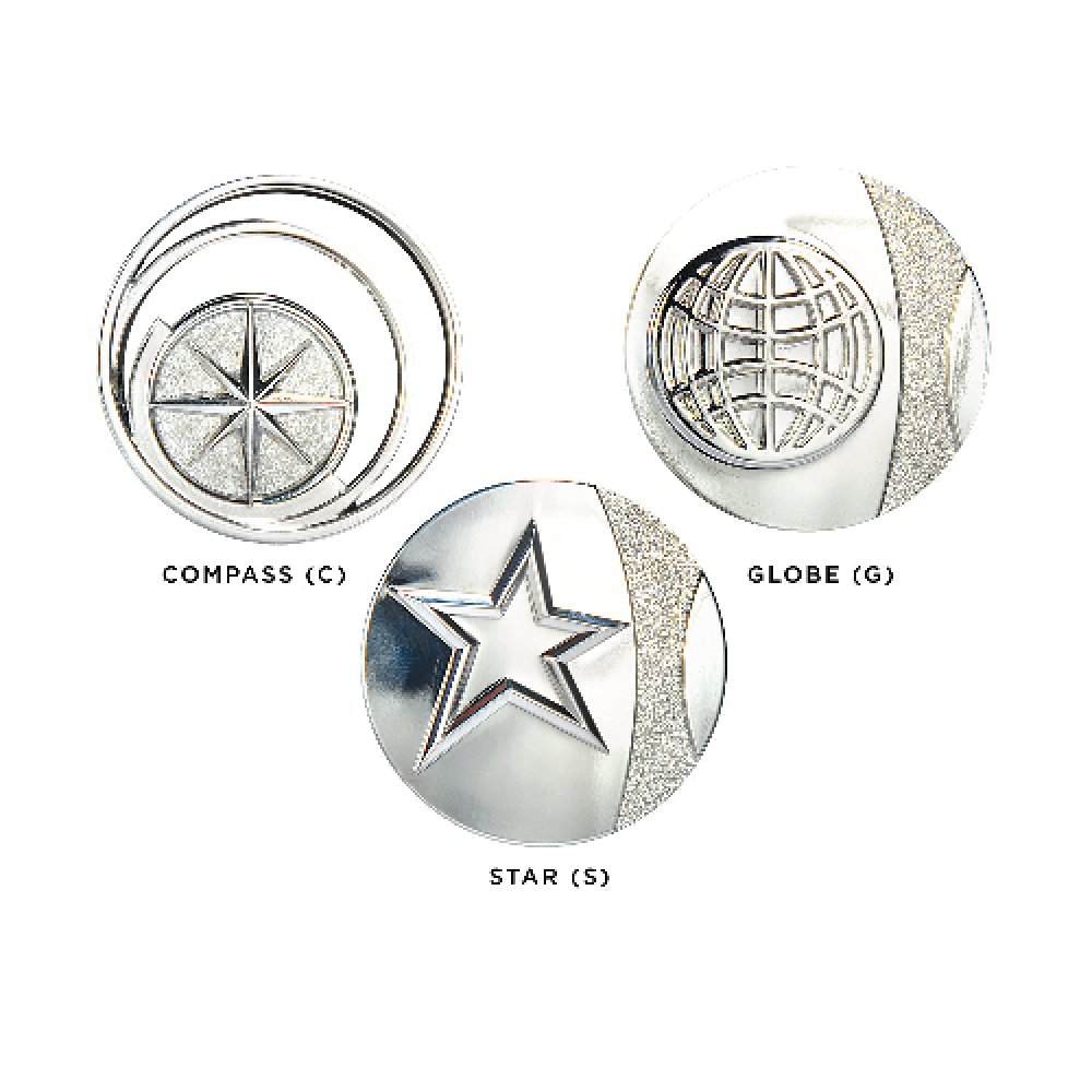 Add-on Medallion — 2 1/4" Medallion Type: Star