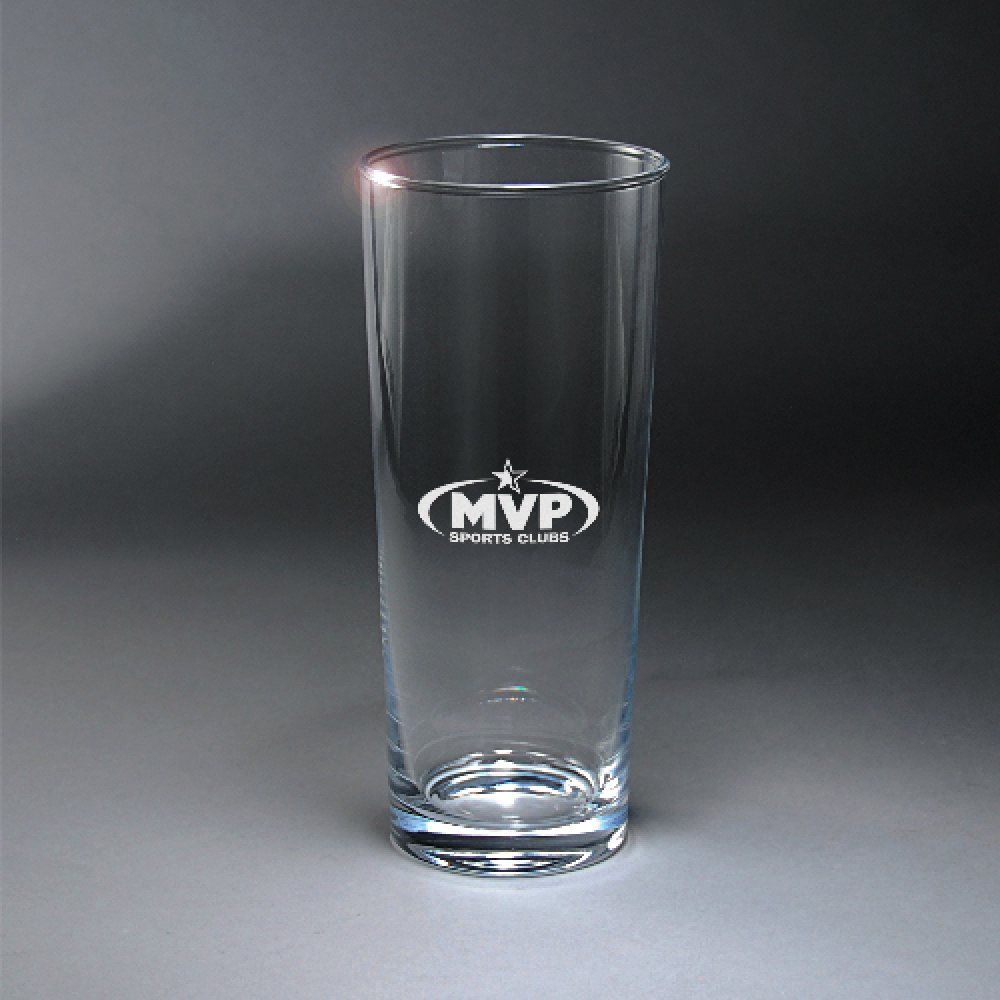 Elegant Clear Glass Vase — 4 1/8" x 10" x 4 1/8 Color(s): Clear