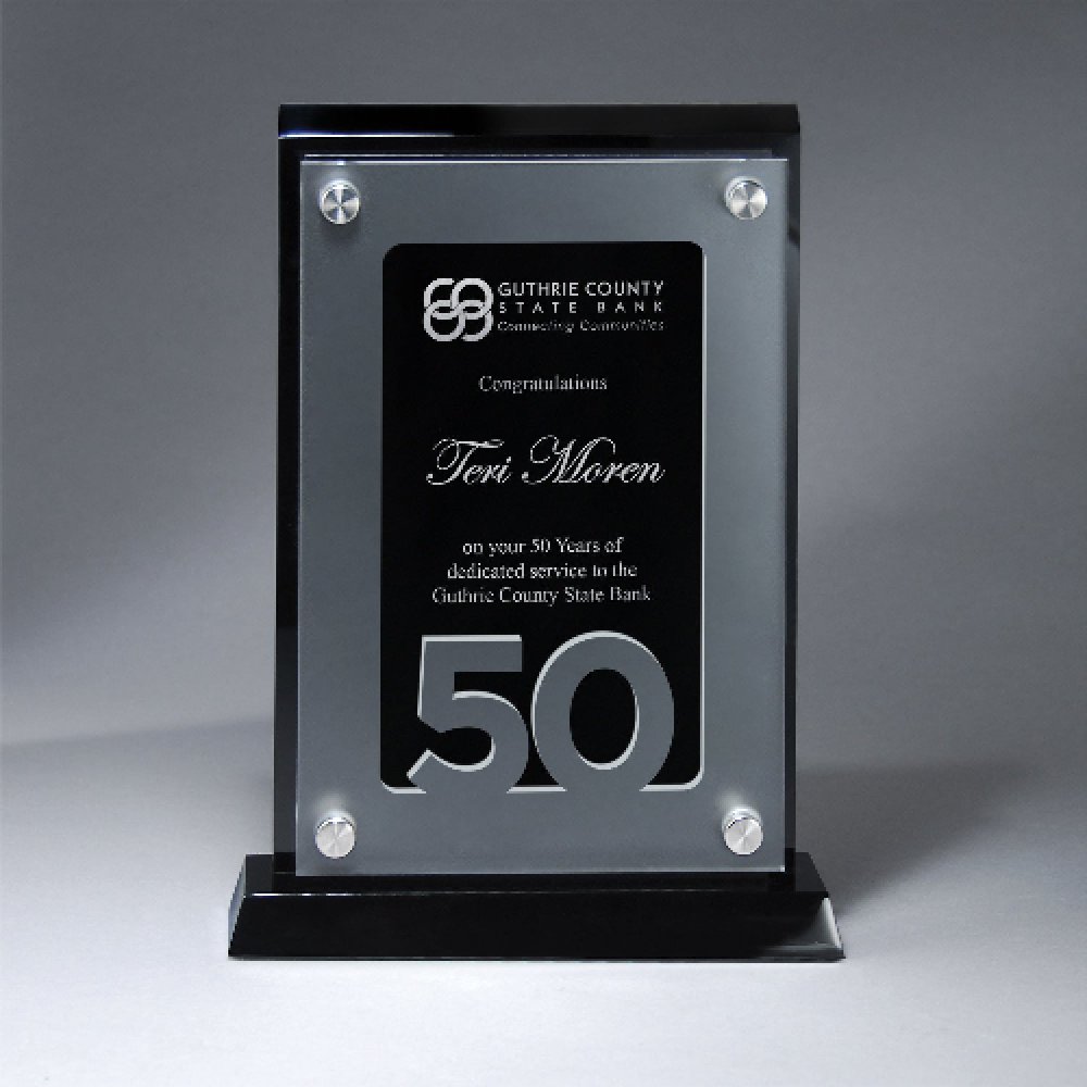 Anniversary Achievement Award - 50 — 7 1/2" x 10 1/4" Number: 50