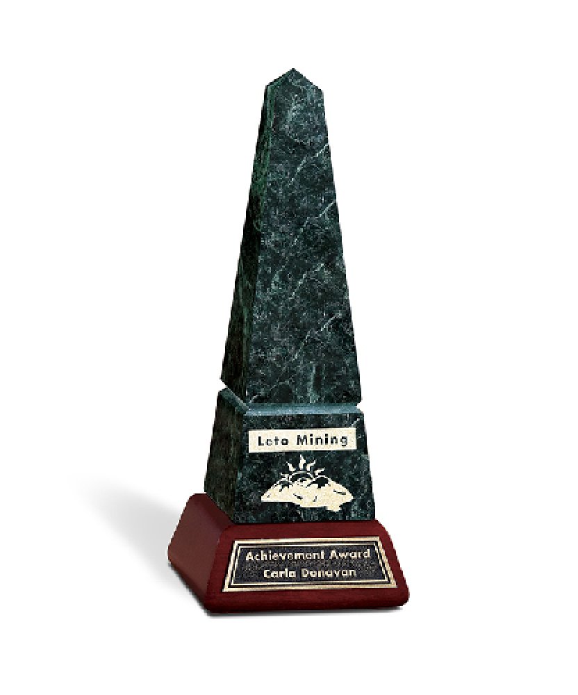 Marble Obelisk — 4.25 x 11.00 x 4.25