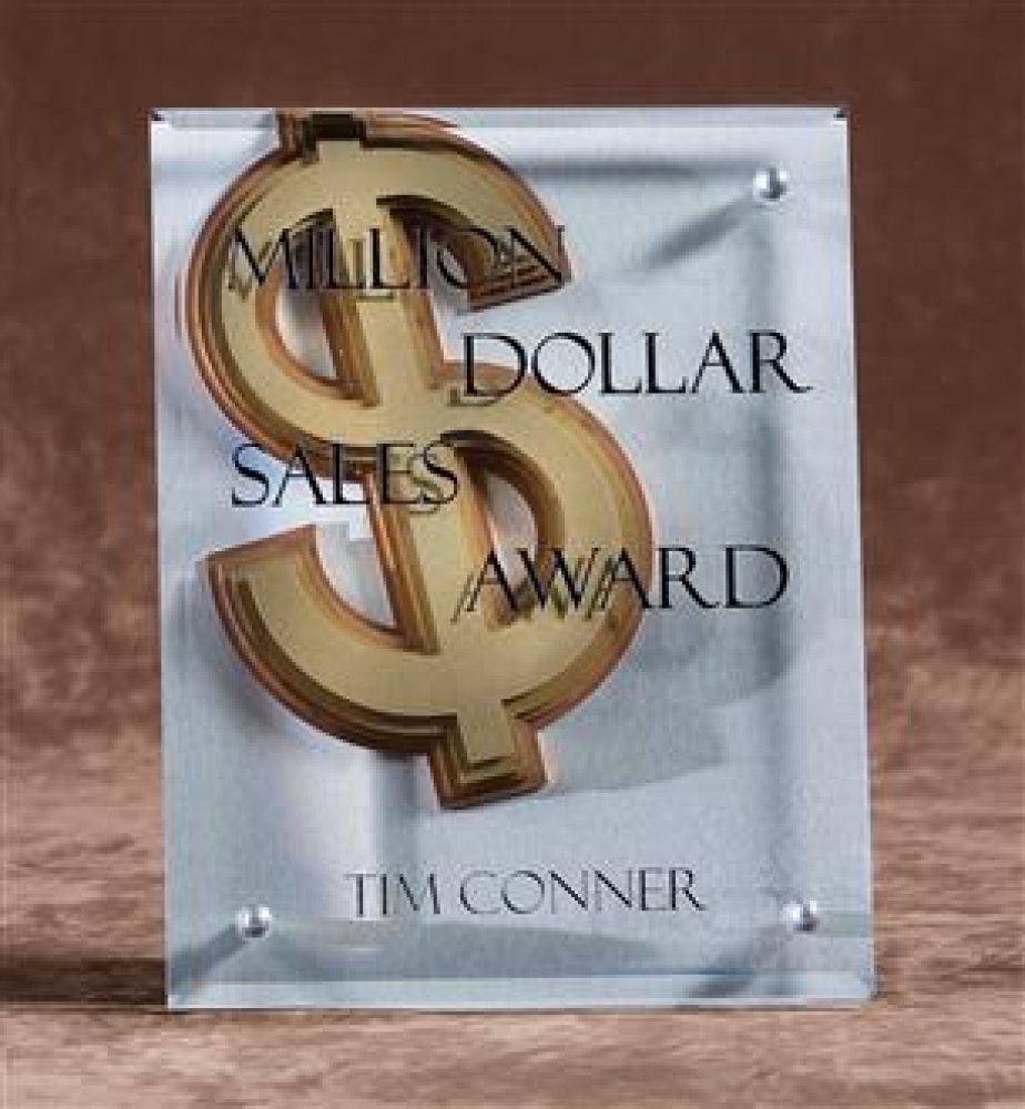 ROI Plaque — 6.00 x 8.00 x 1.25