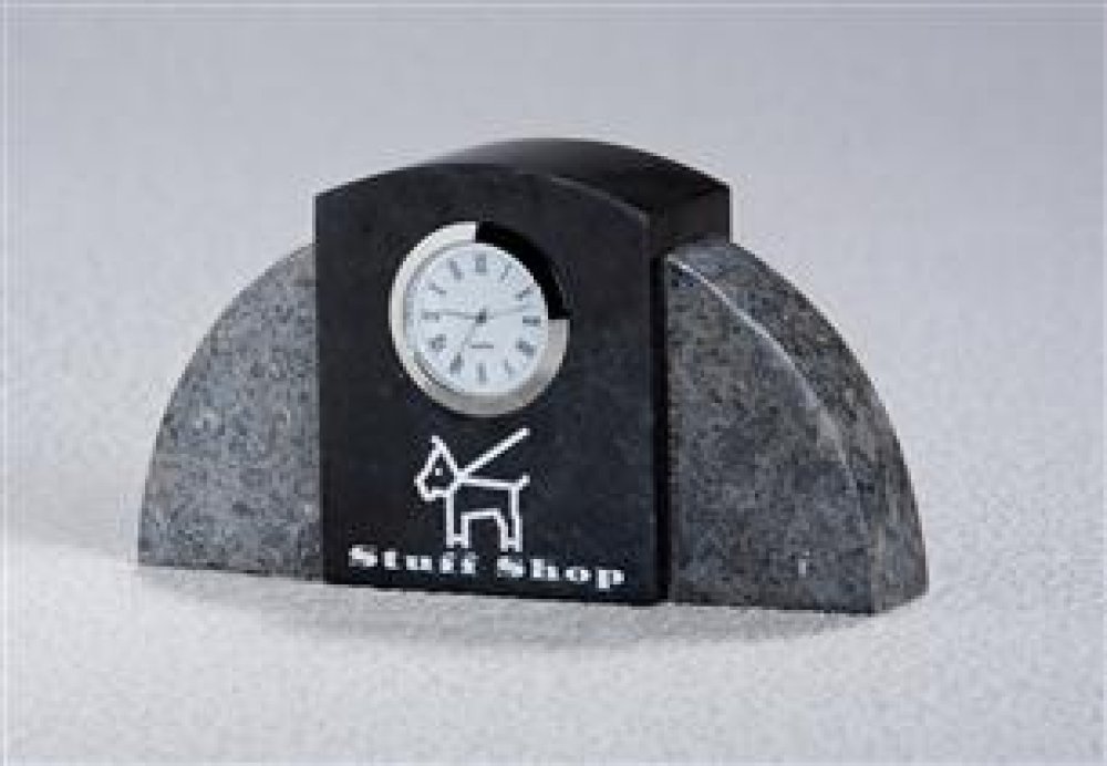 Deco Clock — 6 x 3-1/4 x 1-1/2