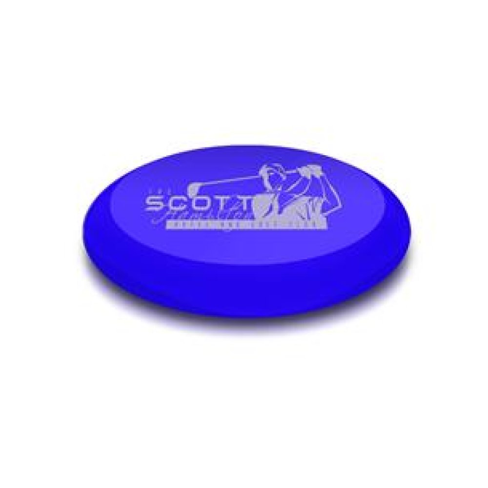 Optical Crystal Paperweights Sapphire & Rose — 4.00 x 4.00 x 0.75
